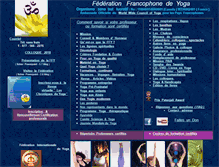 Tablet Screenshot of federationyoga.qc.ca